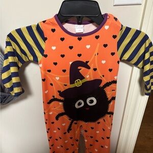 Orange and Black Halloween Spider a 1